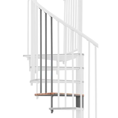 Minka Hoehenerweiterung fuer Switch 120cm Durchmesser Buche Grau