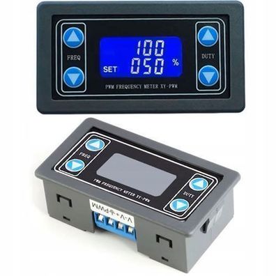 Rosfix PWM Generator XY-PWM – 1Hz–150kHz LCD UART | 3,3–20V DC Panelmontage