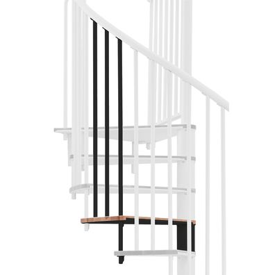 Minka Hoehenerweiterung fuer Switch 160cm Durchmesser Buche Schwarz