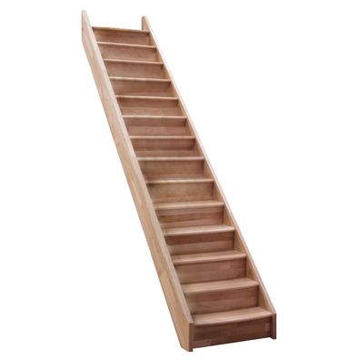 Minka Wangentreppe Home 300cm max. Geschosshoehe Buche ohne Gelaender