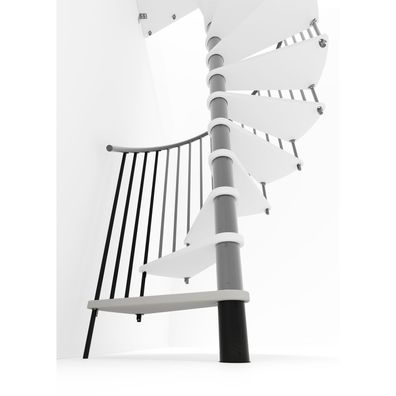 Minka Hoehenerweiterung fuer Spiral Smart 120cm Durchmesser Weis Schwarz