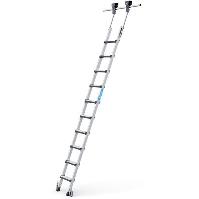 Zarges Regalleiter fahrbar Comfortstep Trec LH 10 Stufen