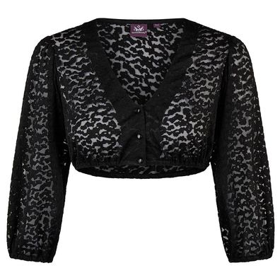 Dirndlbluse Kimi schwarz