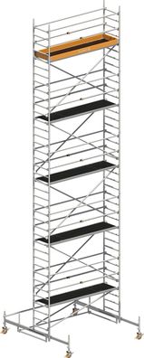 Layher Rollgeruest Uni Standard P2 mit Uni Telegelaender 11,38m AH