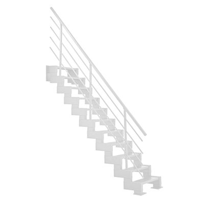 Minka Raumspartreppe Modulario Mini 36 - 300cm Geschosshoehe Weis