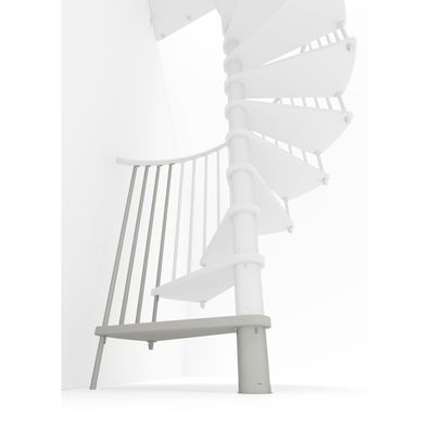 Minka Hoehenerweiterung fuer Spiral Smart 120cm Durchmesser Weis Weis