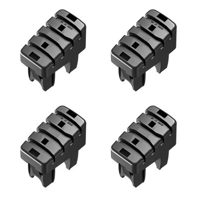 Hailo Fus-Set 4 Stueck Steig- & Stuetzholm fuer Hailo Stehleitern mit 35x20/43x20mm