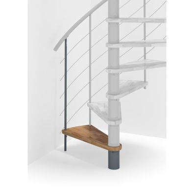 Minka Hoehenerweiterung fuer Venezia Smart 140cm Durchmesser Buche Grau
