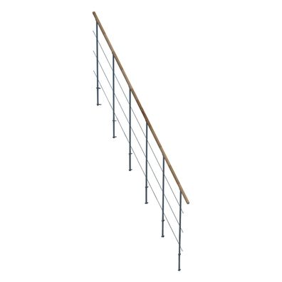 Minka Zweites Gelaender fuer die Raumspartreppen Quatro, Quatro Turn, Style und Styl