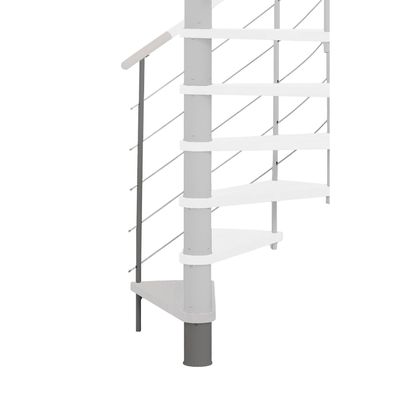 Minka Hoehenerweiterung fuer Venezia 120cm Durchmesser Weis Grau