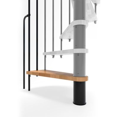 Minka Hoehenerweiterung fuer Berlin Schwarz 120cm Durchmesser