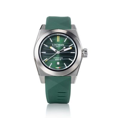 Locman - 0223T03S-00GRWHSG - Armbanduhr - Herren - Quarz - Stealth Titanium