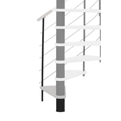 Minka Hoehenerweiterung fuer Venezia 140cm Durchmesser Weis Schwarz
