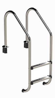 Eichenwald Poolleiter Modell 56 Tiefbeckenleiter weite Ausladung Leiterlaenge 694mm