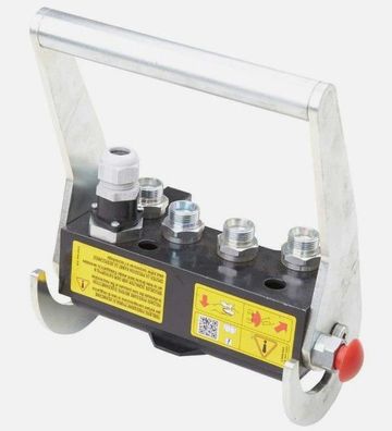 Faster Multikupplung-Unterteil 4-Wege/BG6 sichelform 15L mit E-Anschluss/BG6422,9