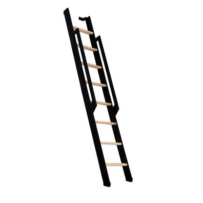 Minka Wangentreppe Strong 199cm max. Geschosshoehe Buche schwarz