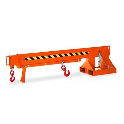 RR Industrietechnik Kranarm Typ RKA3 bis zu 3000kg Tragkraft RAL 2004 Reinorange
