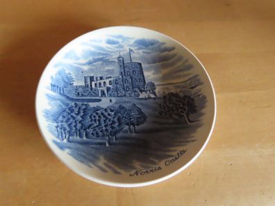 kleiner Teller Zierteller blau Johnson Bros England Norris Castle ca. 11cm Ø