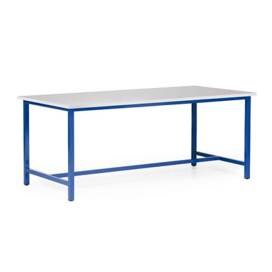 Bako Logistiksysteme Arbeitstisch Grundmodell mit Melaminplatte 2000x1000mm