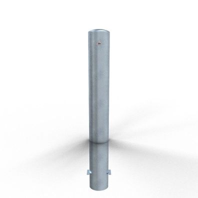 Schake Stahlrohrpoller ortsfest aus Stahlrohr verzinkt Ø152x3,2mm zum Einbetonieren