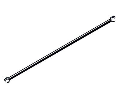 Zarges Diagonalstrebe fuer Geruestlaengen 2,50m