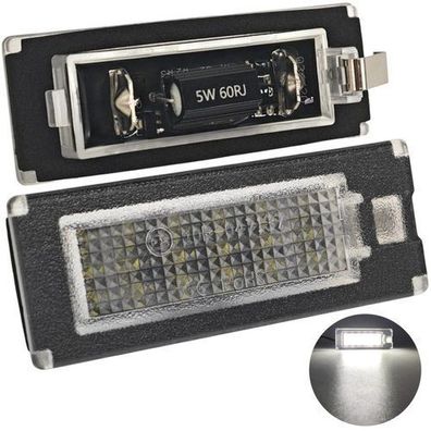 LED-Kennzeichenleuchten kompatibel mit , Citroen, Fiat, Lancia - 2 Stuck Off-Road