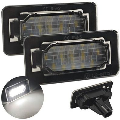 LED-Kennzeichenleuchten kompatibel mit Toyota Corolla, 550lm, 2 Stuck Off-Road