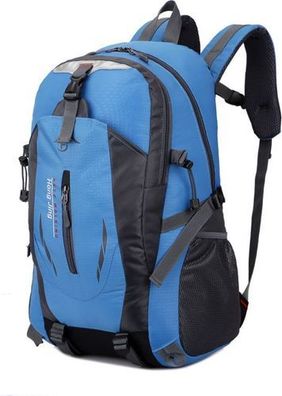 Rucksack große Kapazität Blau - Sport Reisen Schulrucksack