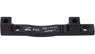 TRP Adapter SB-verpackt, für Post Mount Bremse, schwarz