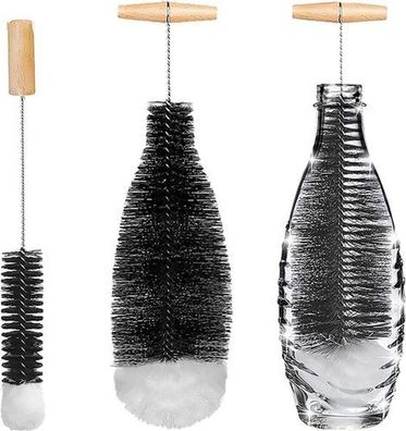 2x Flaschenbürste für SodaStream Glasflaschen - kratzfrei