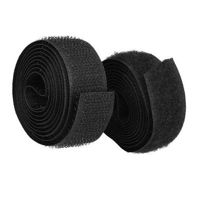 mumbi Klettband zum Nähen Schwarz 20mm x 1m - Klettverschluss