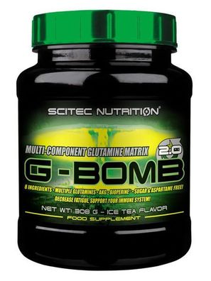 Scitec Nutrition G-Bomb (Beutel-308g-500g) + Shaker + Proben