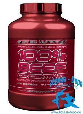 Scitec Nutrition 100% Beef Concentrate Protein 2000g Eiweiß