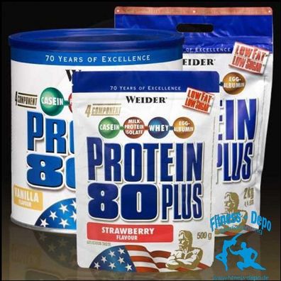 Weider Protein 80 Plus 500 Beutel (45,00€/ kg)