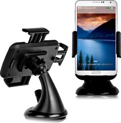 Handy KFZ Halterung Windschutzscheibe 360° - für Samsung Apple Huawei