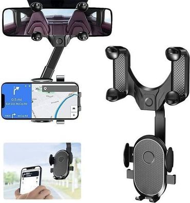 Rückspiegel Telefonhalter 360° Variante - Auto Handyhalterung