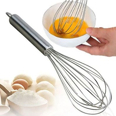 Schneebesen 12 Zoll Edelstahl - manuell Küchenhelfer