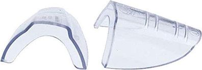 2x Brillen Seitenschutz transparent - Spritzschutz Elastomer