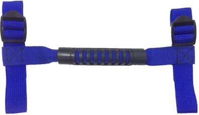 Roller-Tragegurt rutschfest Blau - Transportgriff universell