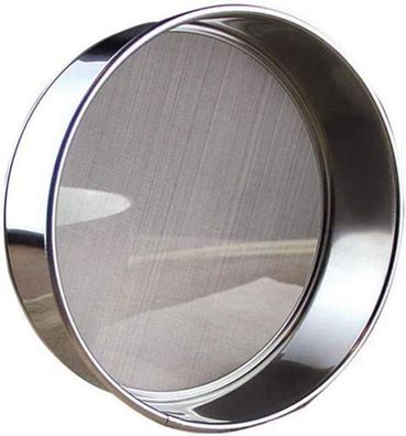 Mehlsieb Edelstahl Silber Variante - Fine Mesh Küchensieb
