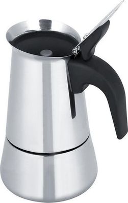 Moka Kanne Edelstahl 450ml - tragbare Espressomaschine