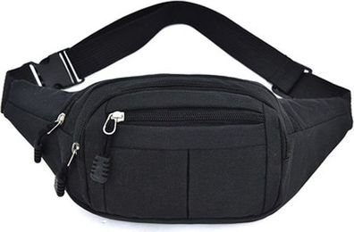 Bauchtasche Hüfttasche Schwarz - Sport wasserdicht Outdoor
