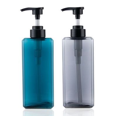2x Pumpflaschenspender 650ml - Lotionspender nachfüllbar leer