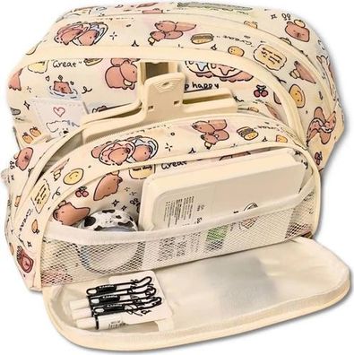 Federmäppchen Capybara Faltbar - zwei Fächer Schule Organizer
