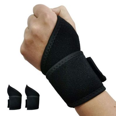 2x Handgelenk Bandage Kompressiv - Sport Handgelenkstütze