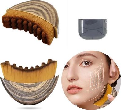 INF Lymphatic Gesichtsbürste mit Abdeckung - Kontur Massage