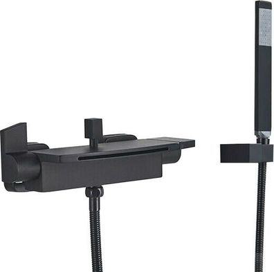 Badewannenarmatur Wasserfall Variante - Wannenarmatur Handbrause