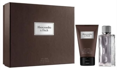 Abercrombie & Fitch First Instinct Geschenkset - EDT 100ml Body Wash 200ml