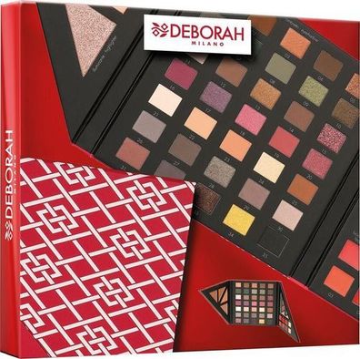 Deborah Trousses 24 Lidschatten Palette Medium Warm