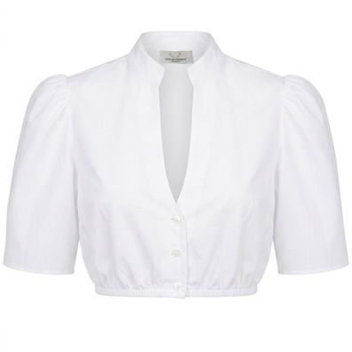 Dirndlbluse Chiara weiß